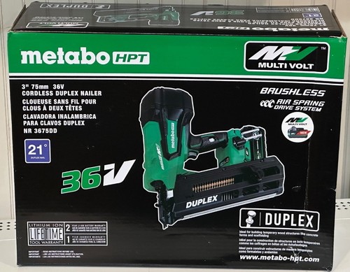 Metabo hpt nr3675dd 36v - 36v, 3-1/2