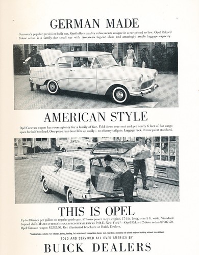 1960 buick opel rekord - 1960,