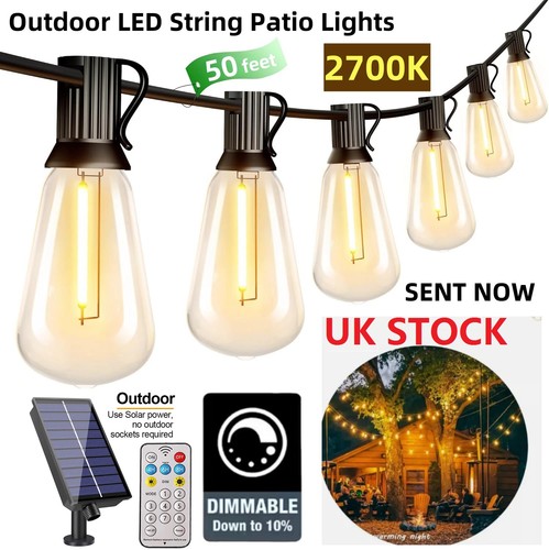 100ft outdoor solar string - solar,