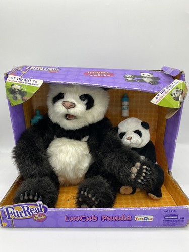 Nib panda fur real friends - fur,
