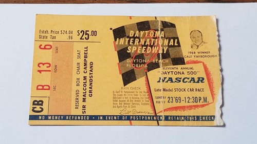 1969 daytona 500 11th annual - daytona,