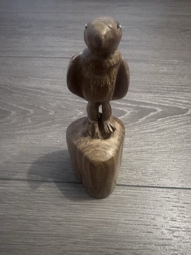 Hand carved walnut - carved,