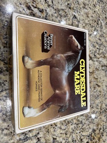 Breyer clydesdale mare with - breyer,