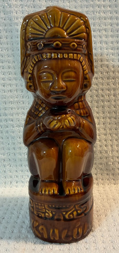 Vintage kahlua liquor aztec - kahlua,