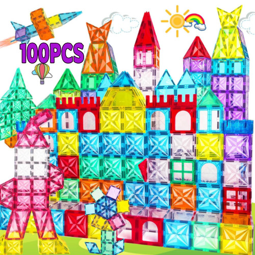 Magna tiles clear colors - tiles,