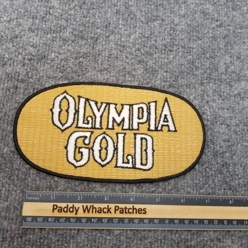 Olympia gold beer patch - patch, large