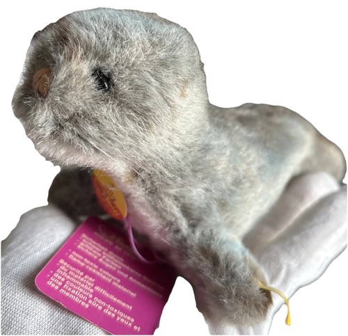 Vtg steiff olly - seal, 75%