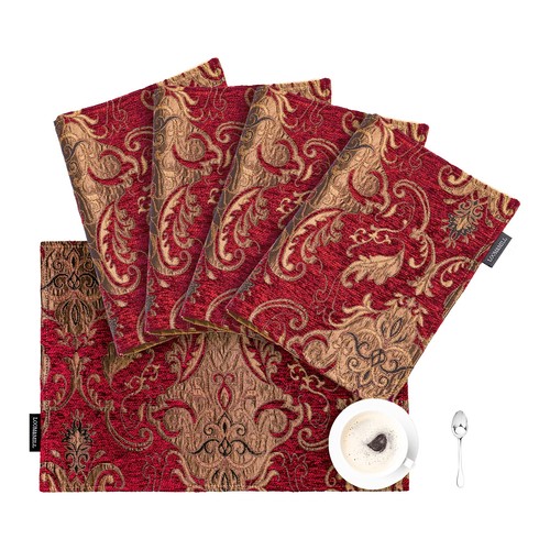 Luxury damask placemats for - placemats,