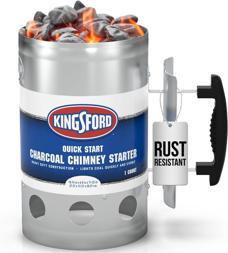 Heavy duty charcoal chimney - duty,
