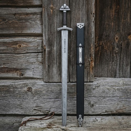 Handmade northmen damascus - northmen,