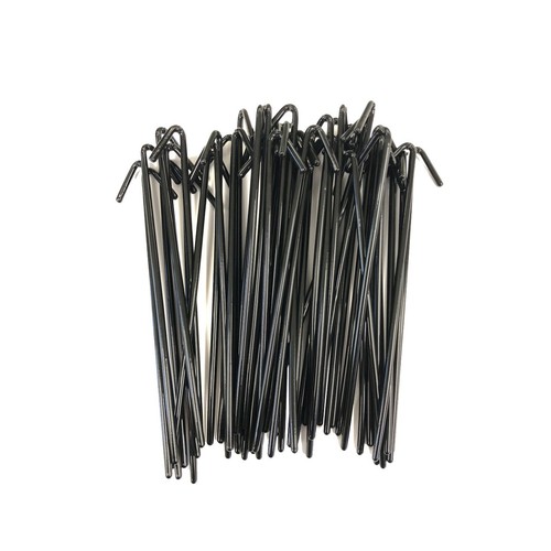 Black aluminum chain - black,