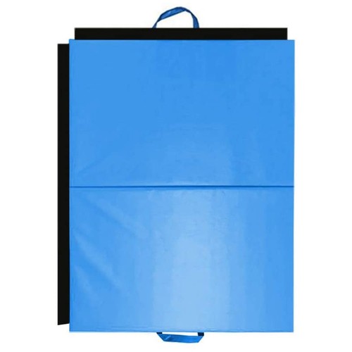 Folding gym mat 3x4 red - 3x4, blue