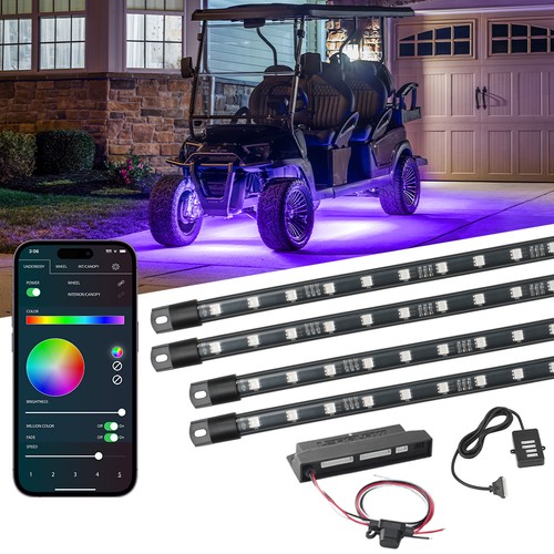 Ledglow 4pc bluetooth - ledglow, million