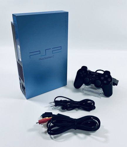 Sony ps2 aqua blue console - ✨sony,