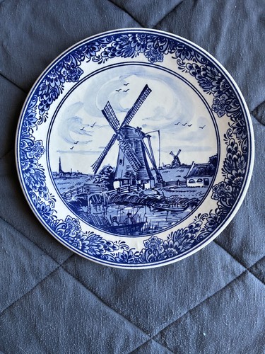 Vintage delft blue - vintage, white
