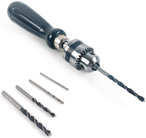 Portable hand drill with jaw - drill, 3