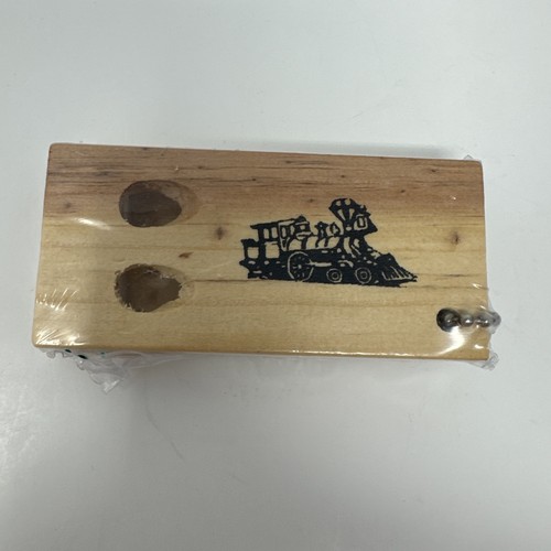 Vintage wooden train - vintage, whistle