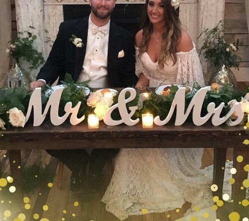 And mrs letters wedding - mrs,