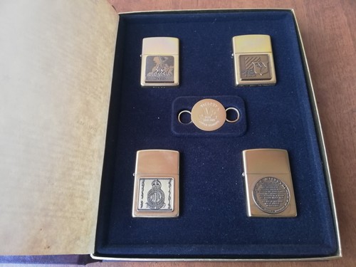 Vtg rare brass zippo lighter - rare, 4
