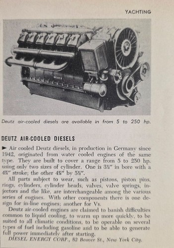1956 print deutz air cooled - deutz, air-cooled