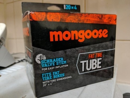 Mongoose bike tube for fat - bike,