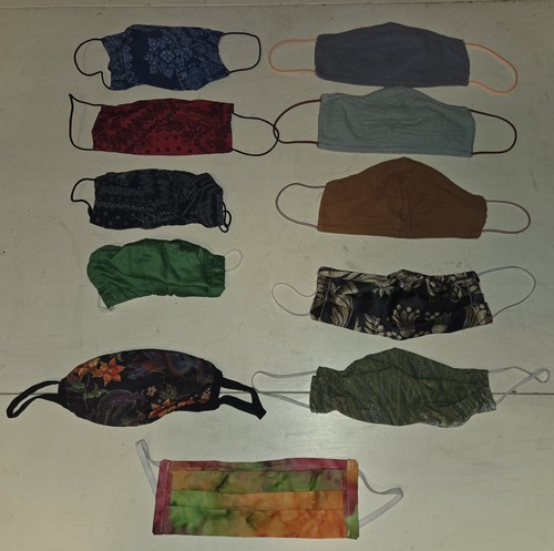 Lot cloth face - 11,