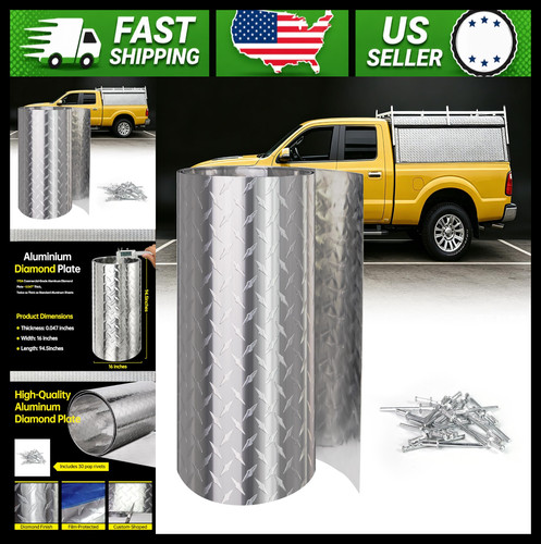 Aluminum diamond plate sheet - diamond,