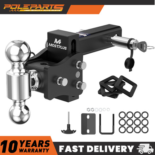 Receiver drop rise - 2", drop/rise