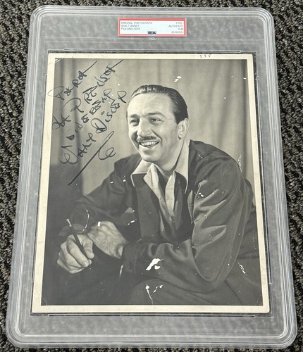 Walt disney signed - walt, autograph