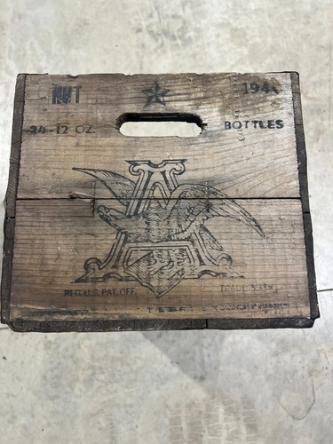 Original 1944 wooden anheuser - original,