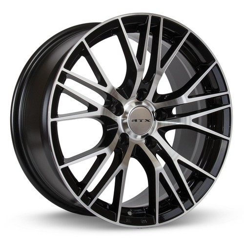 18x8 black alloy - alloy, wheel