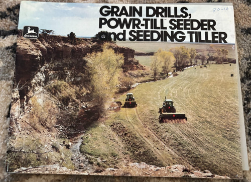 John deere grain - john, drills