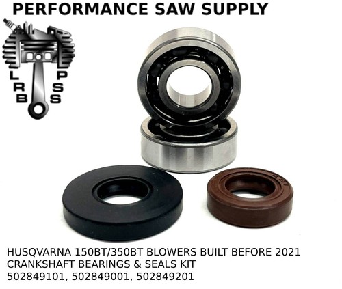 Crankshaft bearings seals - bearings, &