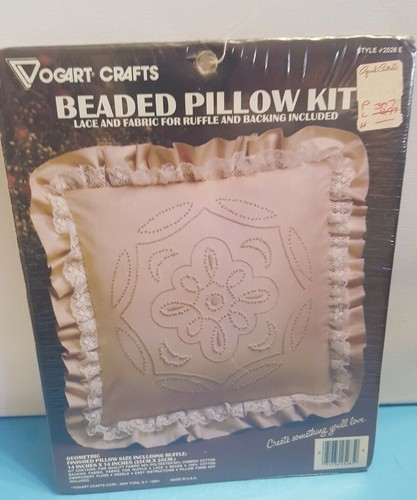 Vogart crafts beaded pillow - vogart,