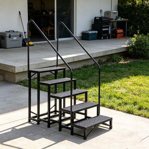 Step ladder steps w - step, w/2