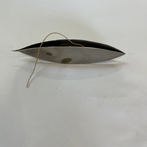 Metal tatting shuttle vintage - metal,