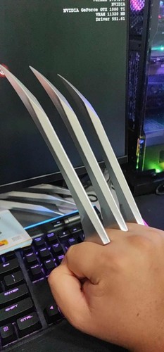 Abs wolverine style claws pair - abs,