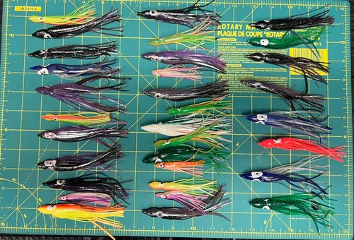 Lot plastic octopus squid - lot,