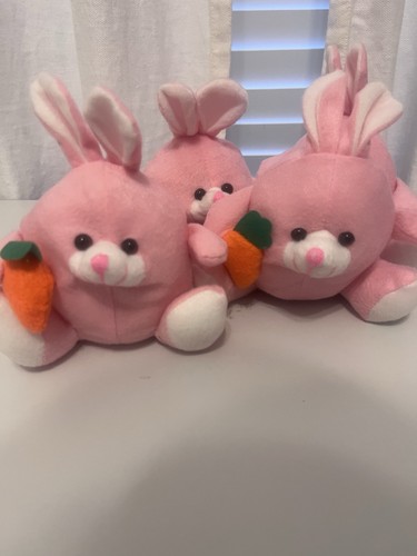 Set plush bunny rabbits - bunny,