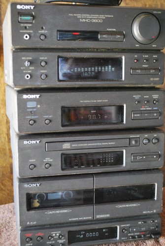 Rare sony mhc 3600 - sony, hifi