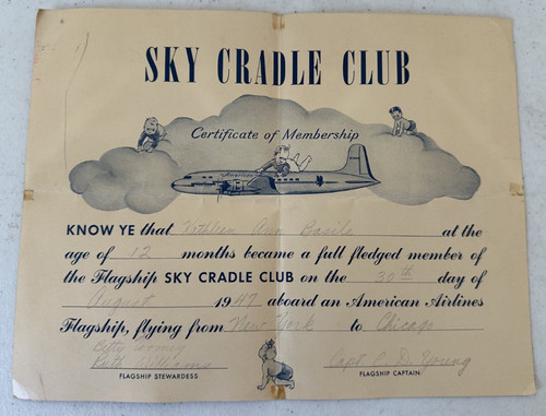 American airlines 1947 - airlines, sky