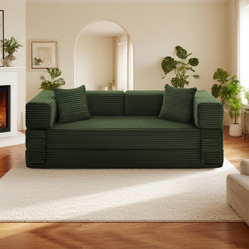 Folding convertible sofa - 78",