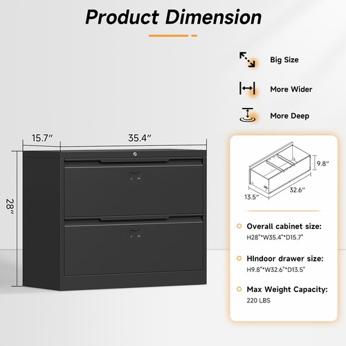 Drawer lateral filing - drawer,