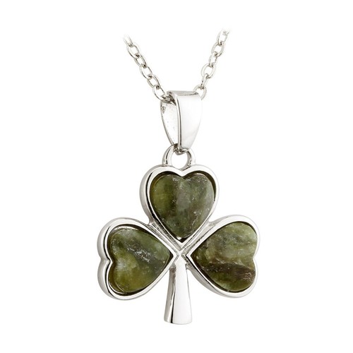 Women rhodium connemara marble - women,
