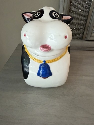Vtg ceramic cow - vtg,