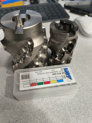 Pair two helical indexable - pair,