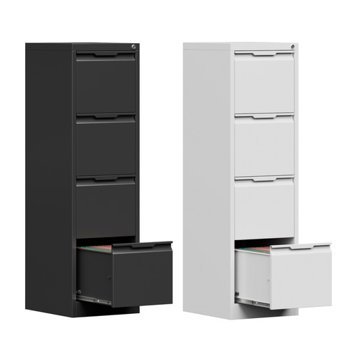 Metal drawer file cabinet - 4,