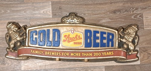 Vintage stroh cold beer - vintage, stroh's