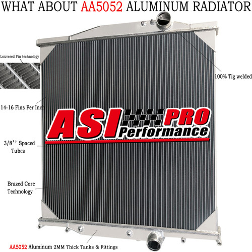 Row aluminium radiator fits - row,