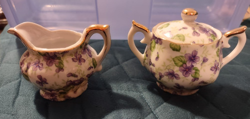 Vtg lefton china - vtg., sugar